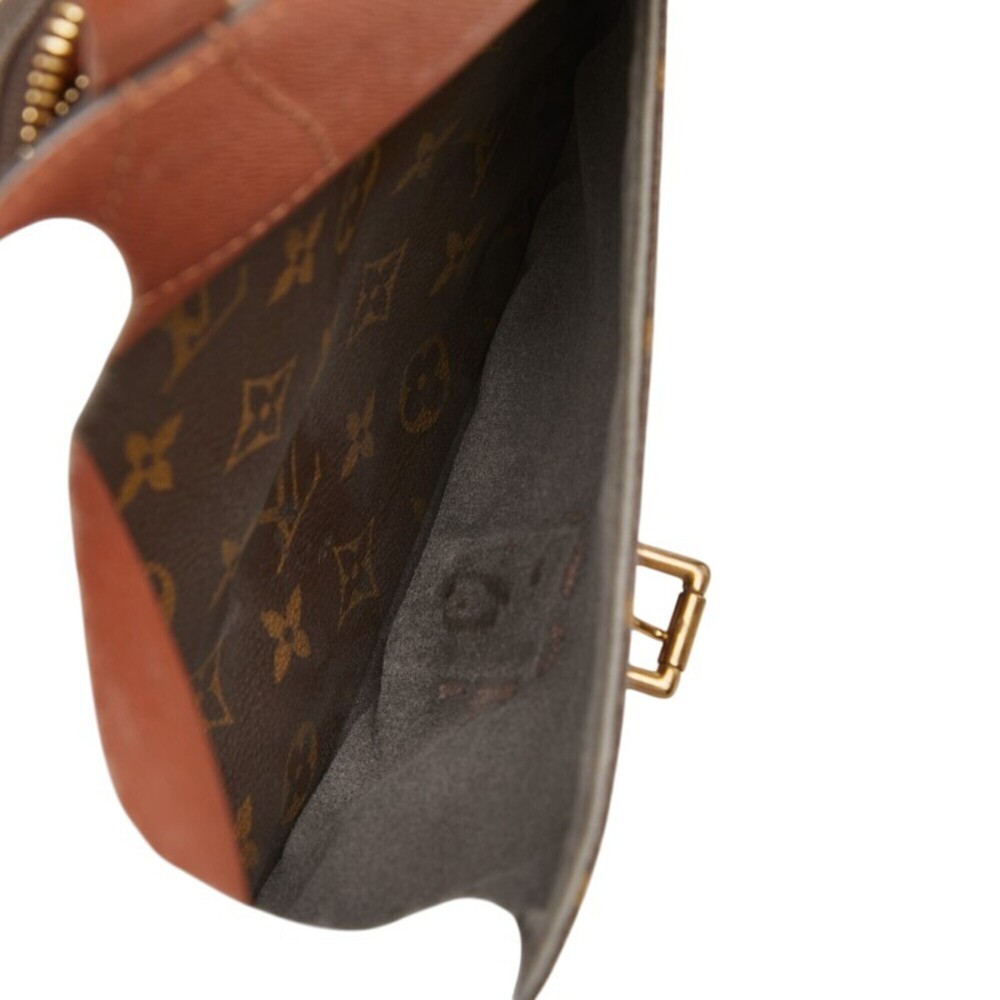 Louis Vuitton Monogram Jeune Fille MM Shoulder Bag M51226 Brown Leather Women... - Picture 10 of 14